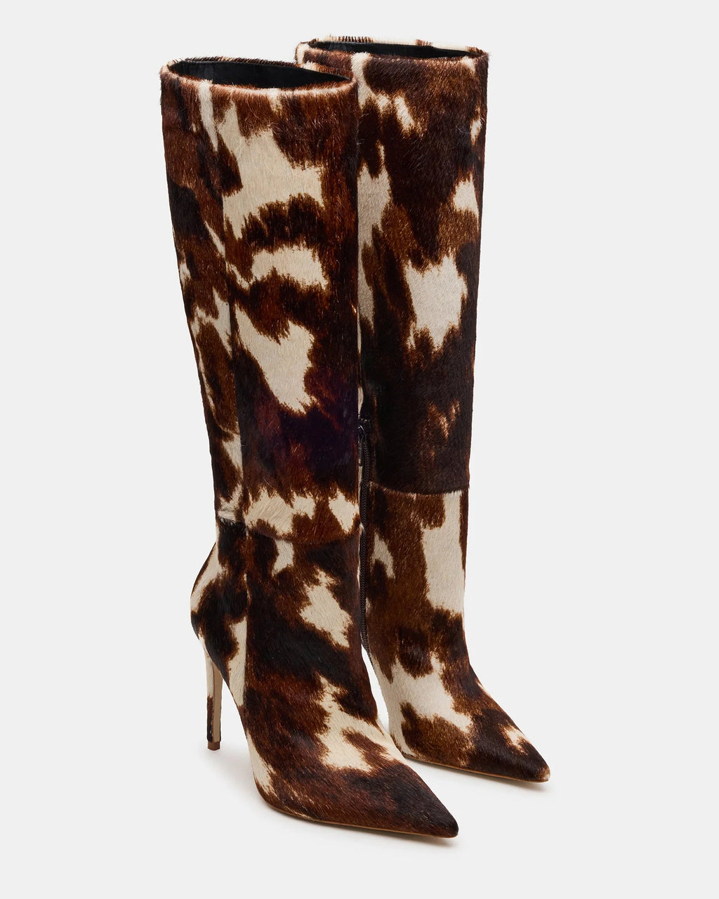 Nitro Brown Cow Print Boots