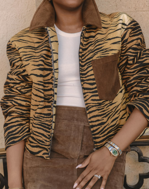 Statement Tiger Print Jacket